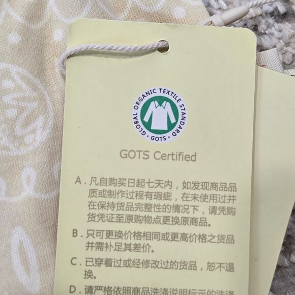 NWT Pure Born Organic Cotton One Piece Outfit Butter Yellow Collared 0-3 Month - Picture 4 of 6